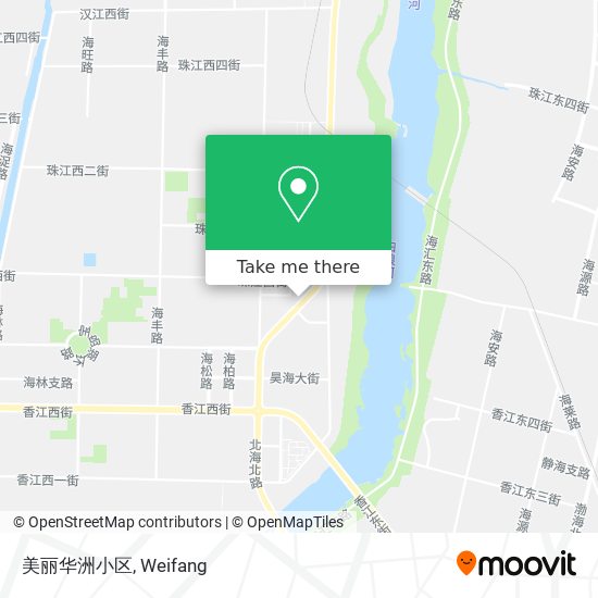 美丽华洲小区 map