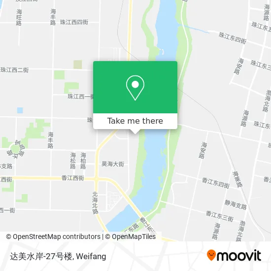 达美水岸-27号楼 map