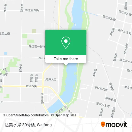 达美水岸-30号楼 map