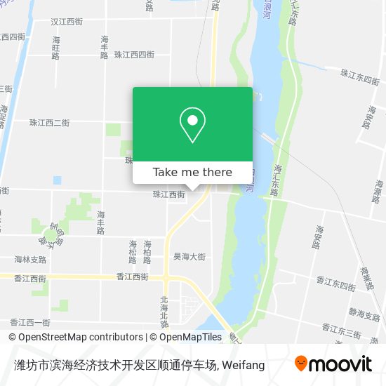 潍坊市滨海经济技术开发区顺通停车场 map