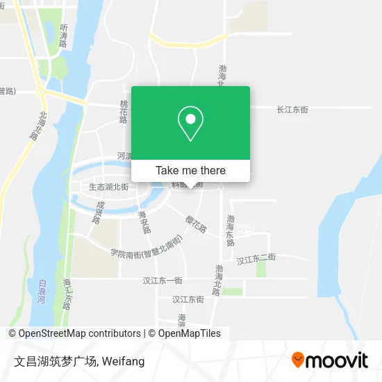 文昌湖筑梦广场 map