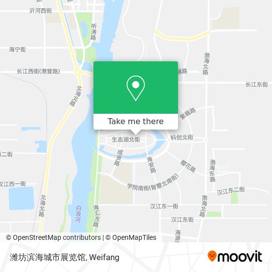 潍坊滨海城市展览馆 map