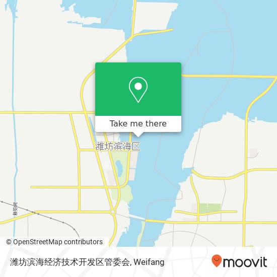 潍坊滨海经济技术开发区管委会 map