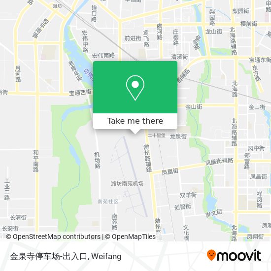 金泉寺停车场-出入口 map