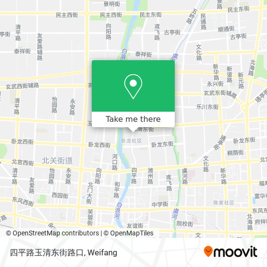 四平路玉清东街路口 map