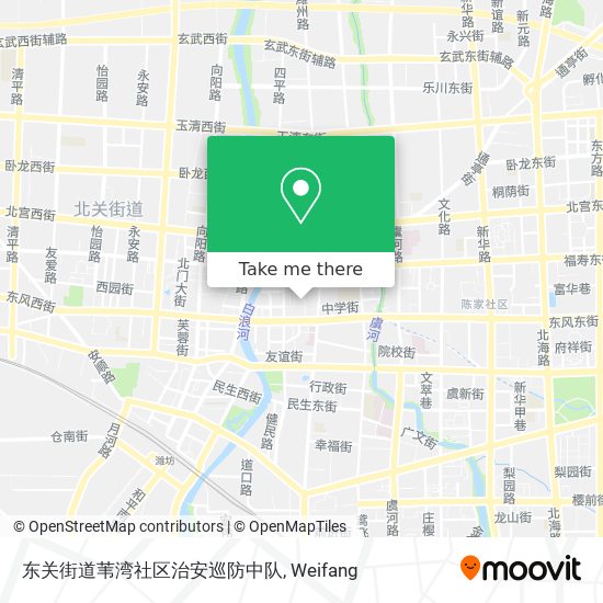东关街道苇湾社区治安巡防中队 map