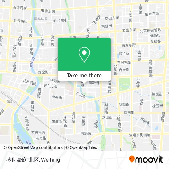 盛世豪庭-北区 map