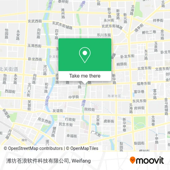 潍坊苍浪软件科技有限公司 map