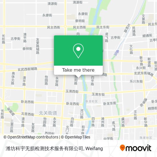 潍坊科宇无损检测技术服务有限公司 map