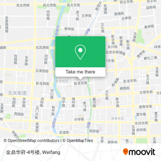 金鼎华府-4号楼 map