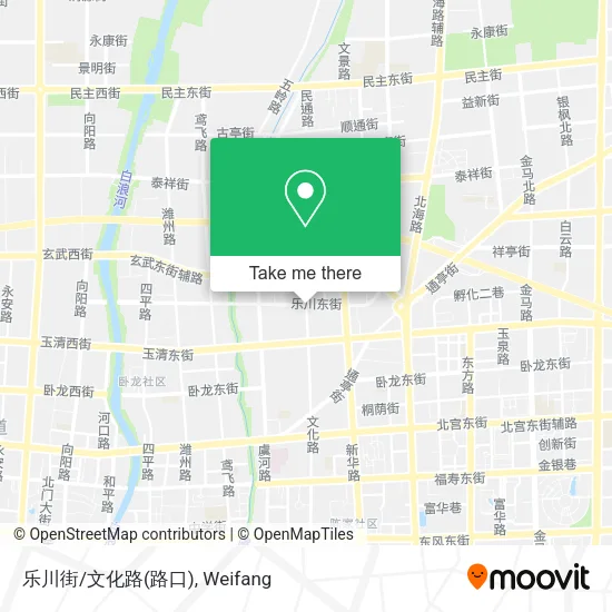 乐川街/文化路(路口) map