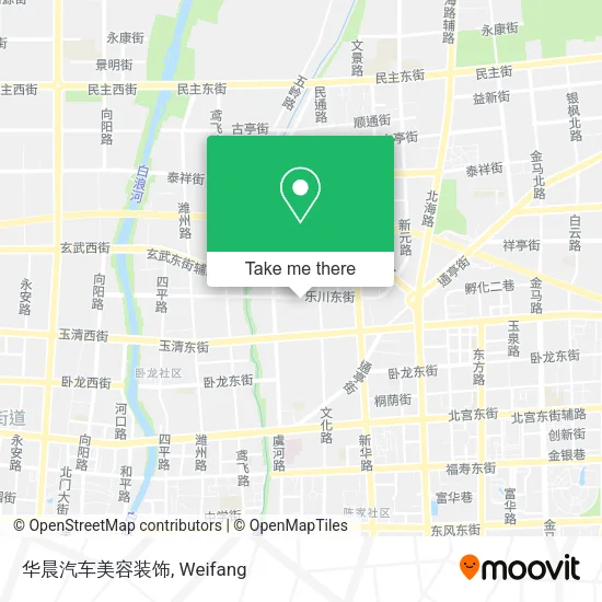 华晨汽车美容装饰 map