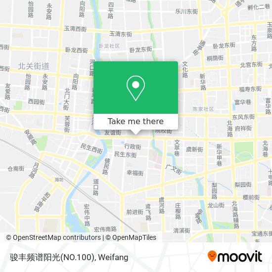 骏丰频谱阳光(NO.100) map