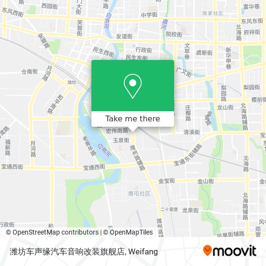 潍坊车声缘汽车音响改装旗舰店 map