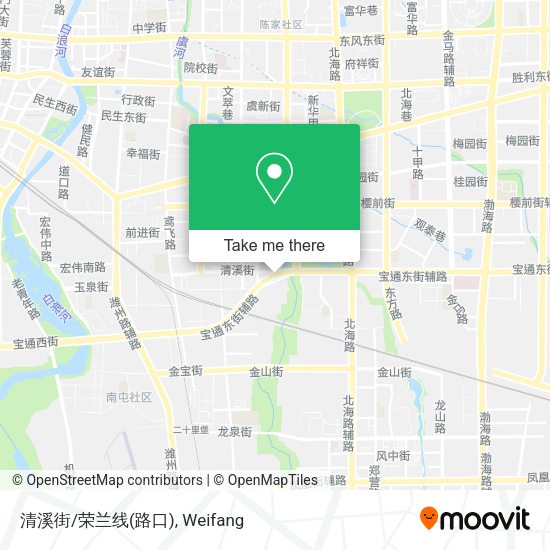 清溪街/荣兰线(路口) map