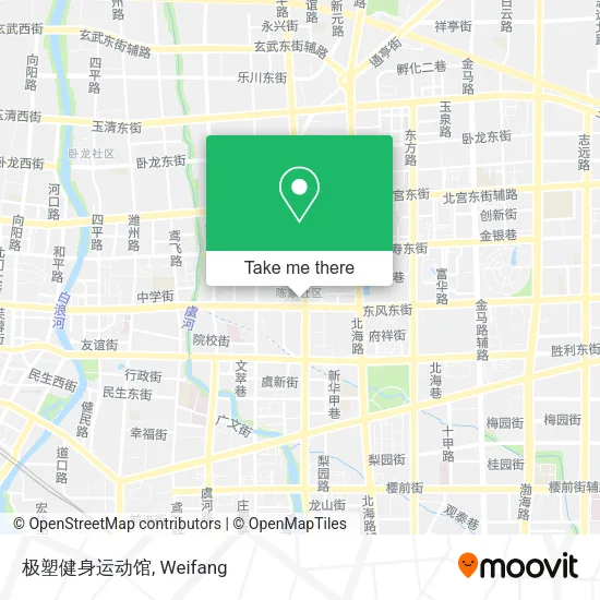 极塑健身运动馆 map