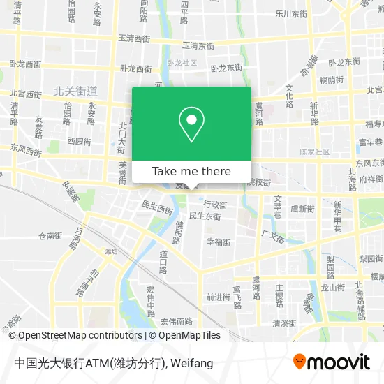 中国光大银行ATM(潍坊分行) map