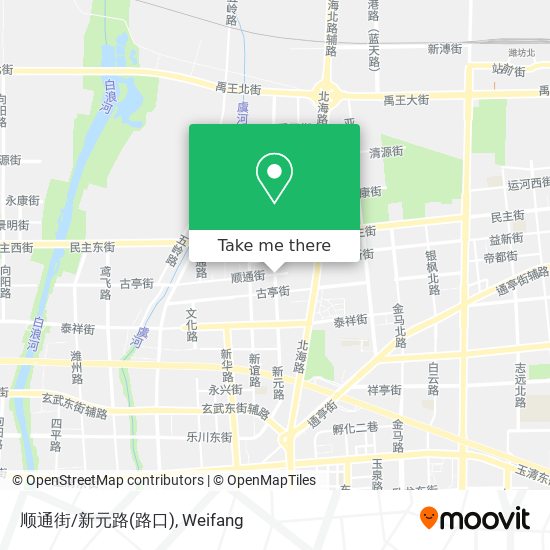 顺通街/新元路(路口) map
