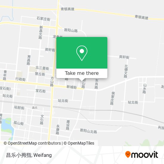 昌乐小拇指 map