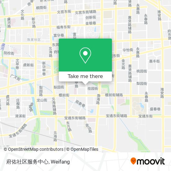 府佑社区服务中心 map