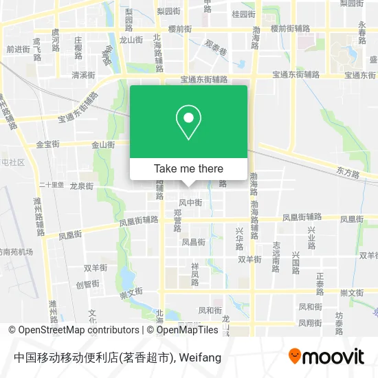 中国移动移动便利店(茗香超市) map