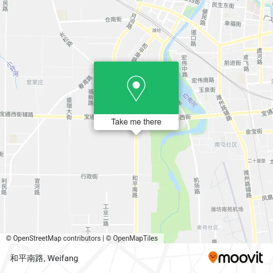 和平南路 map