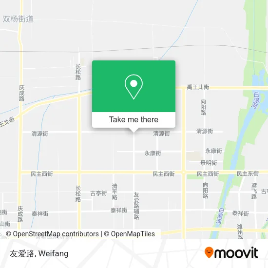 友爱路 map