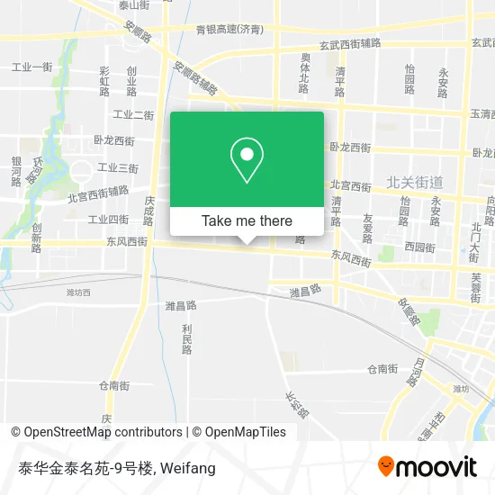 泰华金泰名苑-9号楼 map
