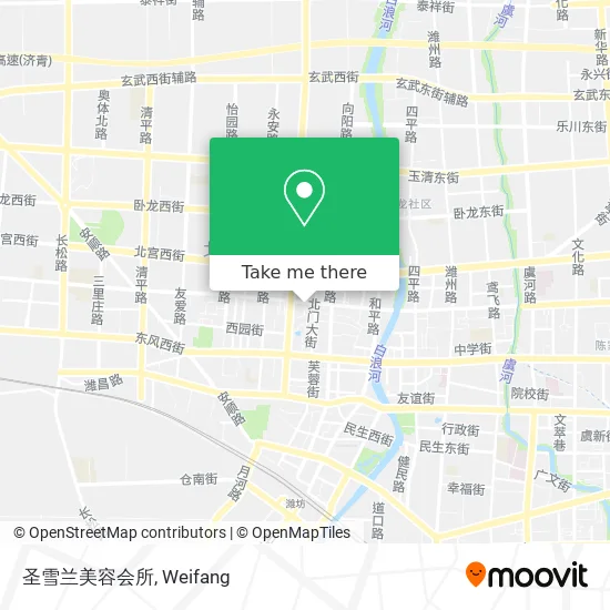 圣雪兰美容会所 map
