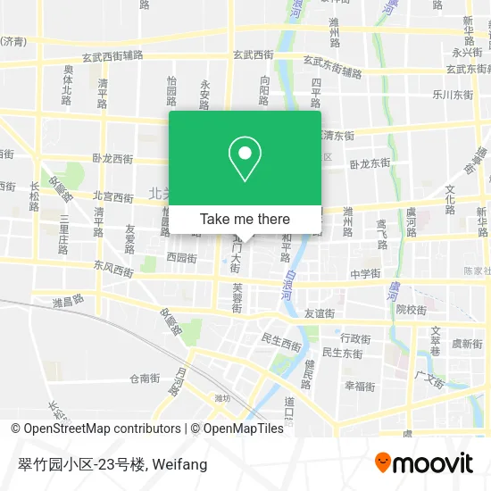 翠竹园小区-23号楼 map