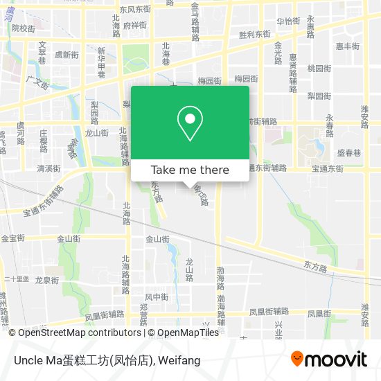 Uncle Ma蛋糕工坊(凤怡店) map
