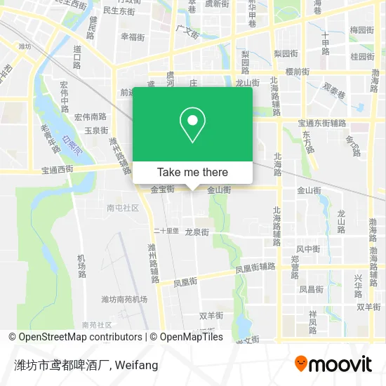潍坊市鸢都啤酒厂 map