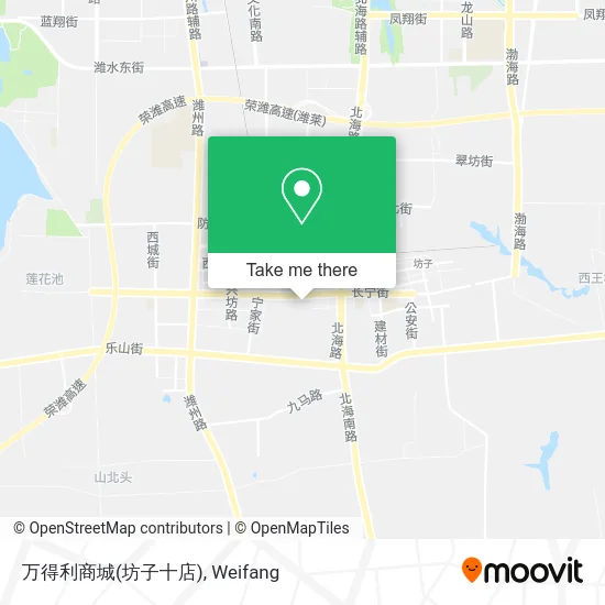 万得利商城(坊子十店) map