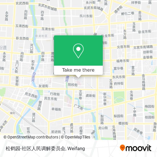 松鹤园-社区人民调解委员会 map