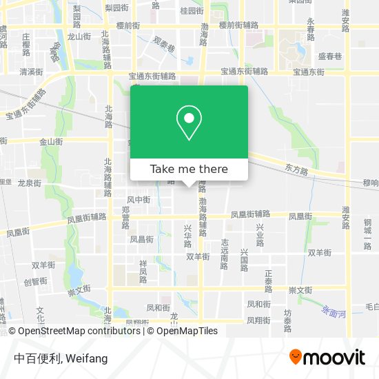 中百便利 map