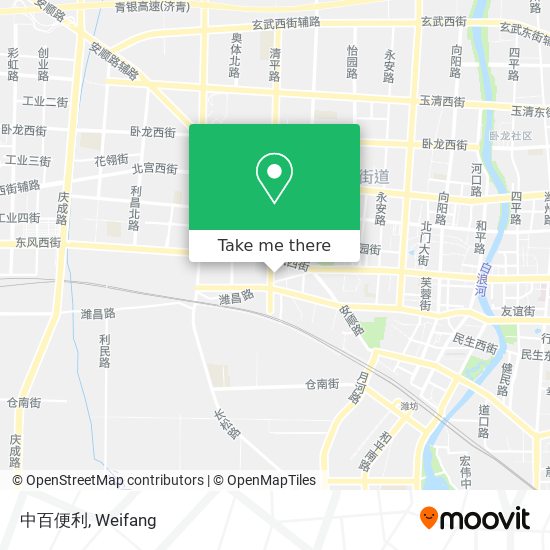 中百便利 map
