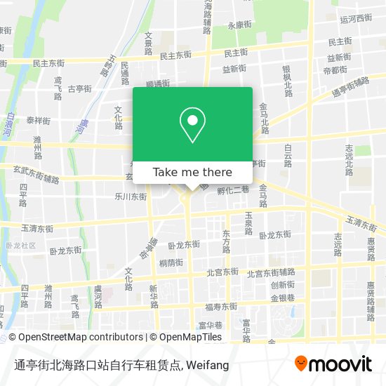 通亭街北海路口站自行车租赁点 map