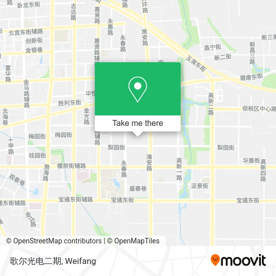 歌尔光电二期 map