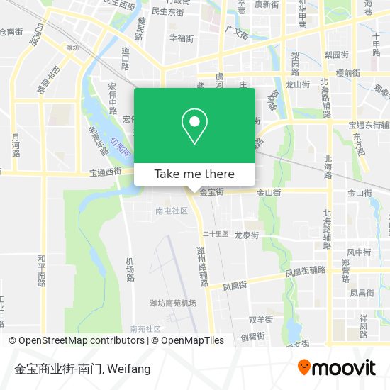 金宝商业街-南门 map