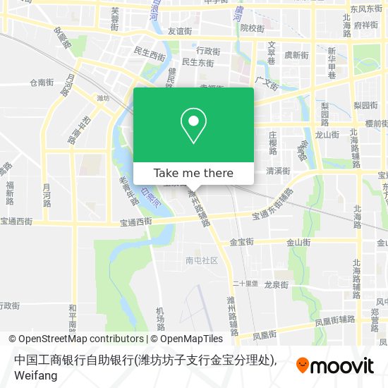 中国工商银行自助银行(潍坊坊子支行金宝分理处) map