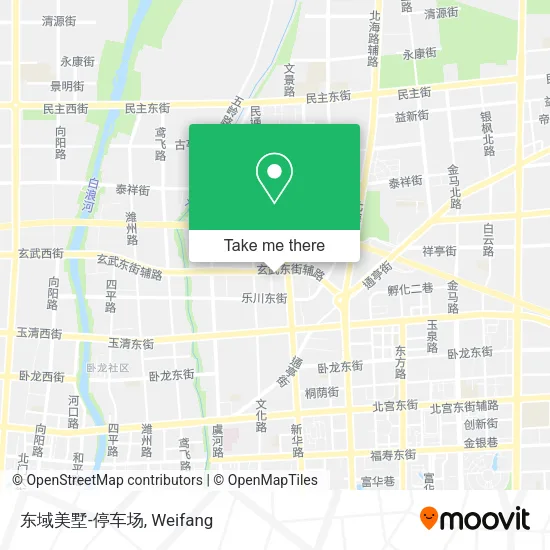 东域美墅-停车场 map
