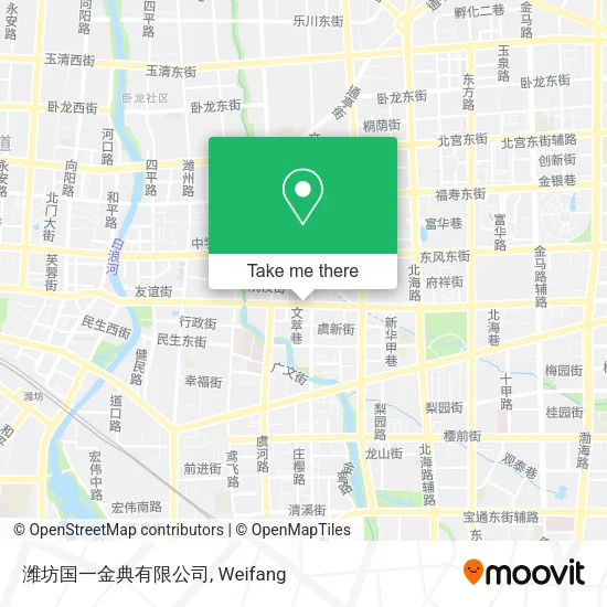 潍坊国一金典有限公司 map