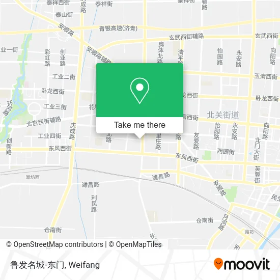 鲁发名城-东门 map