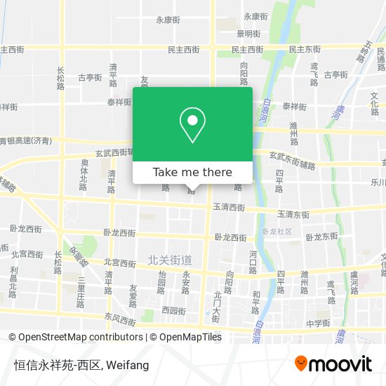恒信永祥苑-西区 map