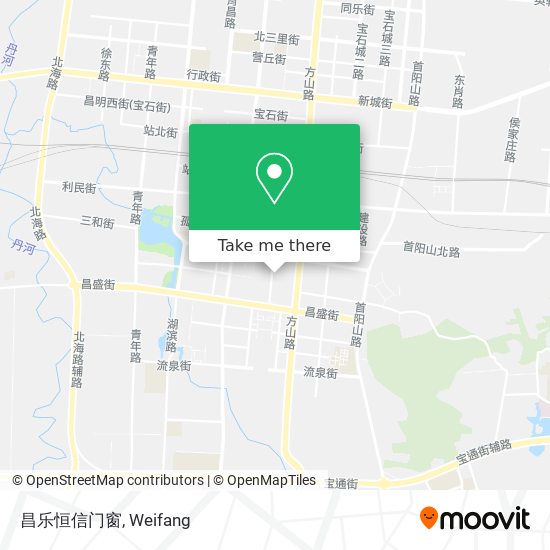 昌乐恒信门窗 map