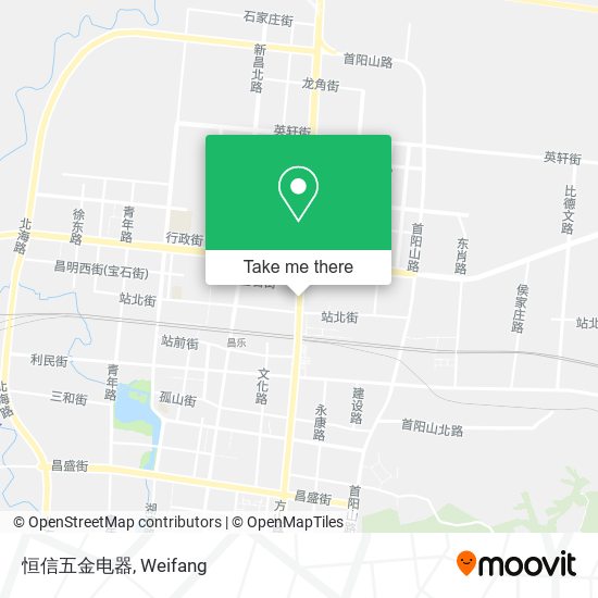 恒信五金电器 map