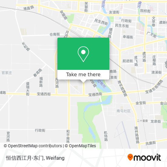 恒信西江月-东门 map