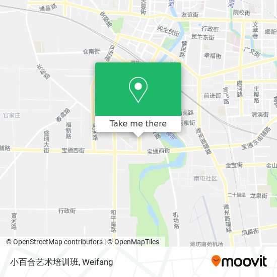 小百合艺术培训班 map