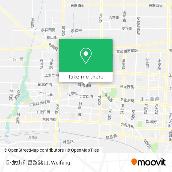 卧龙街利昌路路口 map