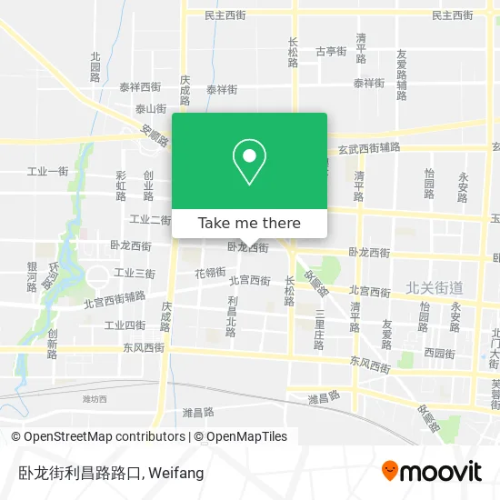 卧龙街利昌路路口 map